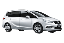 Minibus Rental Exeter - Vauxhall Zafira 7-Seater - Minibus hire Exeter